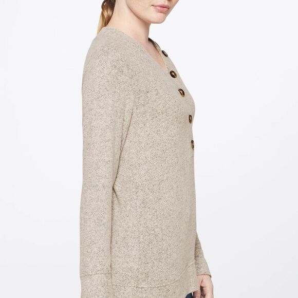 MARKET & SPRUCE
Joey Henley Cozy Brushed Knit Top Sz XS & XL GREY Stitch Fix Nwt - Picture 3 of 8